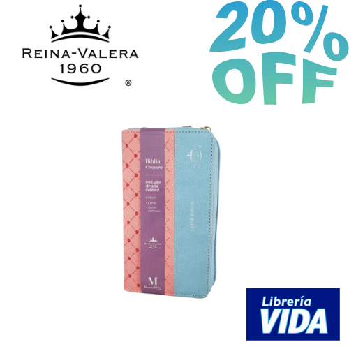 Biblia RV60 Chequera color variado