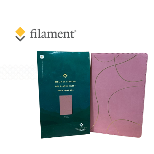 Biblia NTV manual piel color rosa