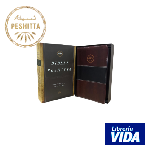Biblia Peshitta de estudio (piel)