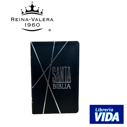 Biblia RV60 manual piel color negro (ultrafina)
