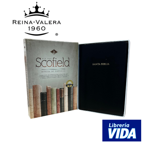 Biblia RV60 de estudio Scofield (piel)