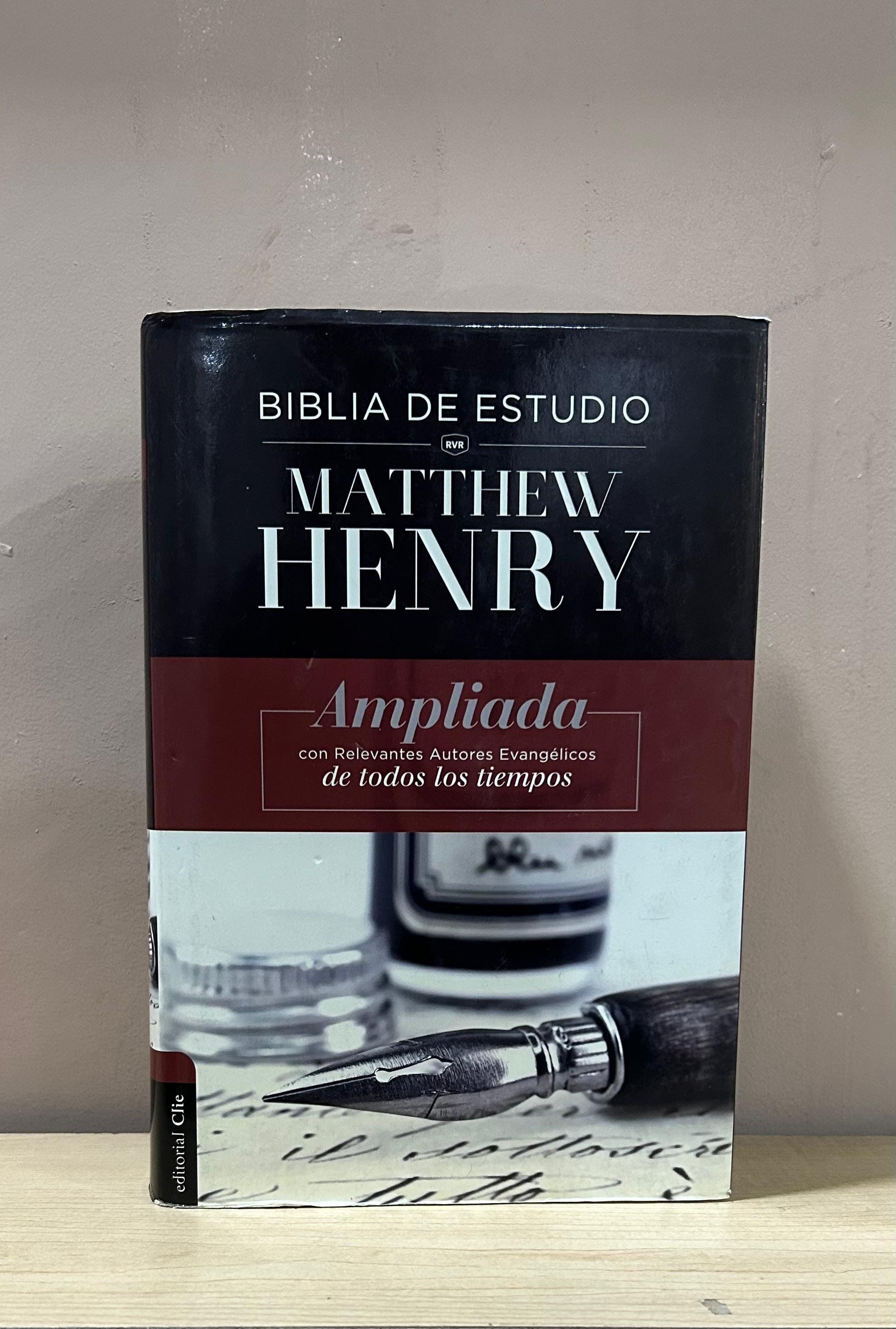 Biblia RV60 de estudio (tapa dura)